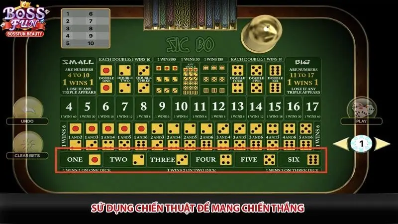 Sử dụng chiến thuật để mang chiến thắng